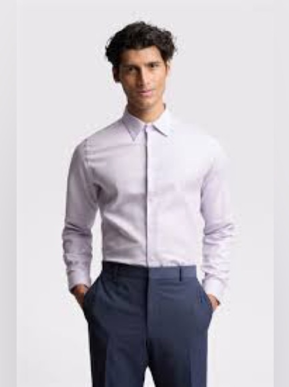 TED BAKER Endurance mauve shirt for men
